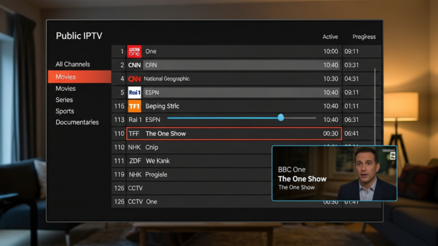 Reliable IPTV Stream Player for Continuous Streaming